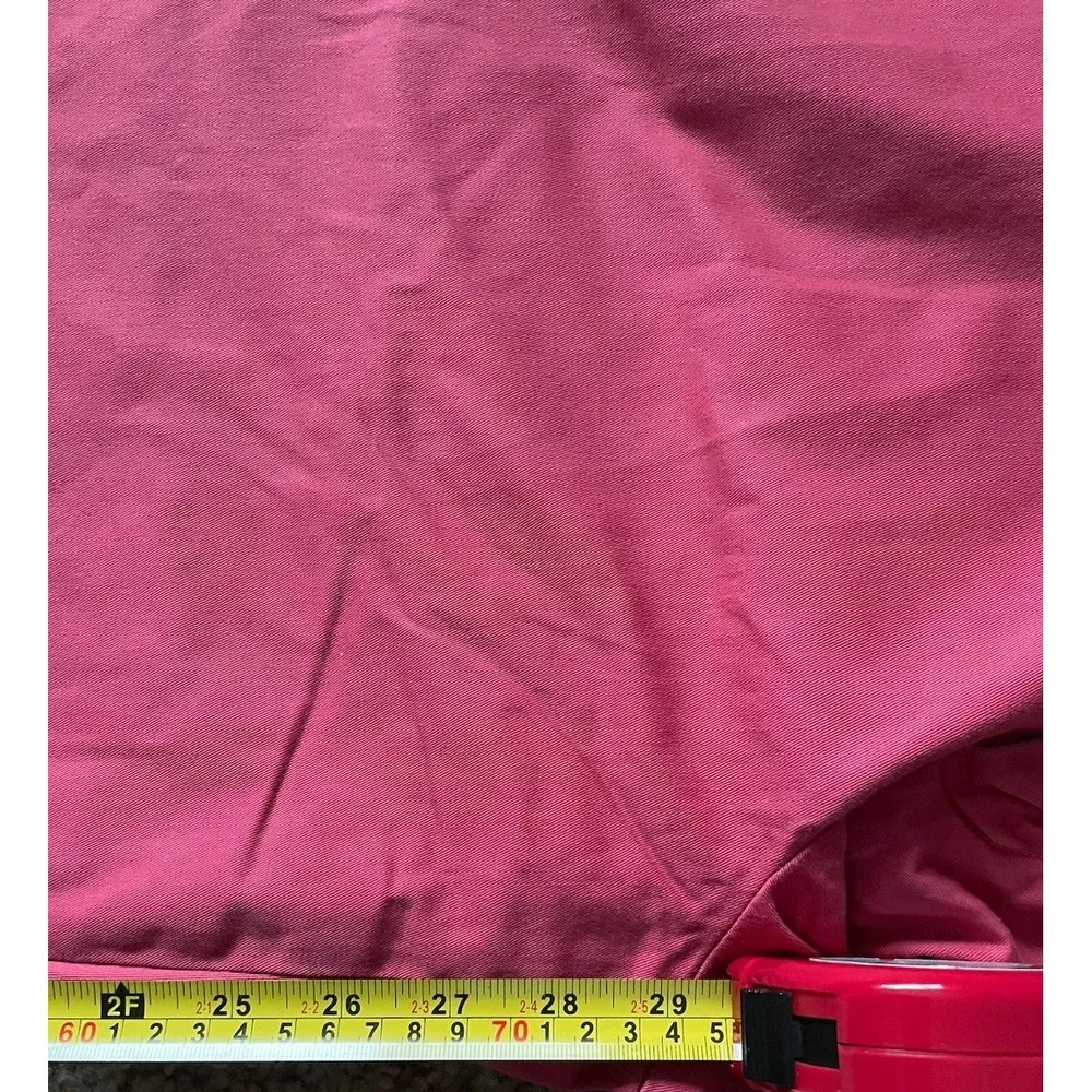 Polo Ralph Lauren Chino Pants Trousers Straight Leg Flat Front Pink 34x30 JBHS